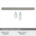 thumbnail image 5 of Amerock Status 6-5/16 inch Center-to-Center Satin Nickel Cabinet Pull, 10 Pack, 5 of 5