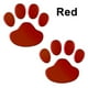 thumbnail image 1 of Pegatina De Coche Diseño Fresco Pata 3D Animal Perro Huellas De Pie Calcomanía Pegatinas De Coche 2 Unids/Set Minnieouse VI012494-04, 1 of 2