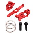 thumbnail image 1 of Conjunto de dirección RC piezas de mejora de aleación de aluminio para coches Traxxas E Revo VXL Summit 1/16 RC rojo, 1 of 12