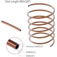 thumbnail image 2 of Copper Pipe Soft Coil Copper Tubing 1/16" OD x 1/32" ID x 6.56 Ft Length T2 Refrigeration Copper Tubing for Air Conditioners, Refrigerator, DIY Projects, 2 of 6