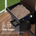 thumbnail image 6 of Z GRILLS 697 sq.in. 8-in-1 Wood Pellet Grill & Smoker with PID V3.0 Controller, LCD Screen, Meat Probes and Rain Cover, Bronze, 6 of 20