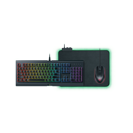 Razer Holiday Chroma Bundle (2018) - Includes Cynosa Chroma Gaming Keyboard, Abyssus Essential Gaming Mouse, and Goliathus Chroma Gaming Mouse (Best Razer Keyboard For Wow)