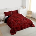 thumbnail image 3 of Castle Fairy Leopard Print Queen Comforter Set,Cheetah Bedding Comforter Set, 3 of 8