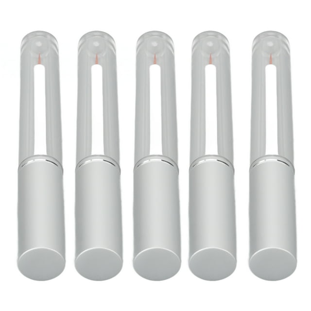 Botellas Vacías Del Envase, Tubo Vacío Transparente Multiusos Del Rimel De 5 Piezas Para Acampar