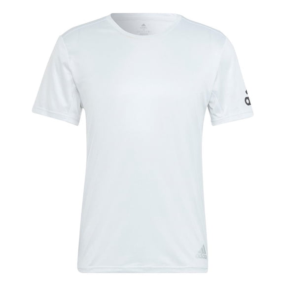 Playera adidas Hombre Caballero Entrenamiento Run It Blanco blanco G