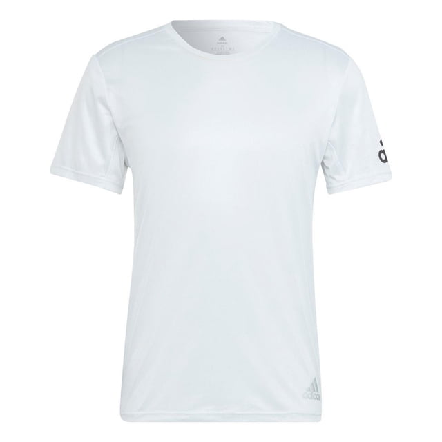 Playera adidas Hombre Caballero Entrenamiento Run It Blanco blanco G