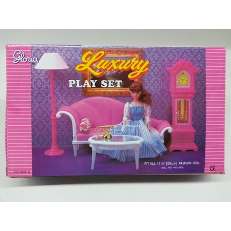 Gloria Luxury Play Set For Barbie Dolls And Dollhouse Furniture