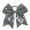 Grey, variant on AWASD Fashion Sequins Large Bow Elastic Bead Strands Shiny Hair Tie for Women Ponytail Holders Gradient Sequins Bowknot Headdress Ropes Decorations 1PC Hair Scrunchies (One Size Color Brown)