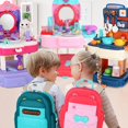 thumbnail image 3 of Kids Tool Kit Fun Realistic Workbench Pretend Play Doctor Toy Backpack Tool Toy, 3 of 10