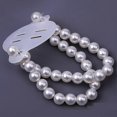 thumbnail image 3 of 2024,4 Pcs Elastic Pearl Wrist Bands Wristlets Corsage Accessories Stretch Pearlwrist Corsages, 3 of 4