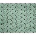 thumbnail image 4 of oneOone Polyester Lycra Light Mint Green Fabric Tree & Bear Cartoon Craft Projects Decor Fabric Printed By The Yard 56 Inch Wide, 4 of 4
