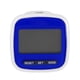 thumbnail image 1 of EeaseMX Contador de pasos del podómetro de bolsillo con pantalla LED multifunción (azul), 1 of 7