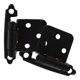 thumbnail image 1 of unbranded 2Ud Bisagras De Solape Negras Para Gabinete Con Mecanismo De Automático En, 1 of 8