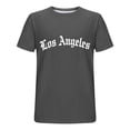 thumbnail image 4 of Rvwovn Men's Short Sleeve Graphic T-Shirt - Letter Print Crew Neck Casual Summer Streetwear Tee, 4 of 5