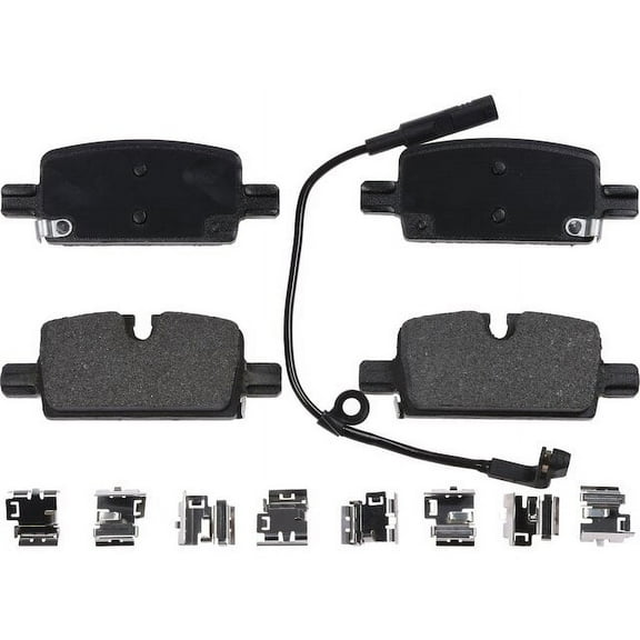 Rear Brake Pad Set - Compatible with 2019 - 2022 Chevy Silverado 1500 2020 2021