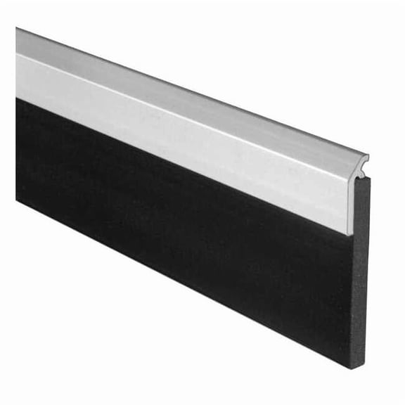 National Guard Door Sweep,Anodized Aluminum,36 In 203NA-36
