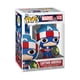 thumbnail image 1 of Figura de acción Funko Pop! Marvel Holiday, Capitán América, 1 of 8