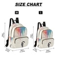 thumbnail image 2 of FORMRS Mini Backpack Purse for Women Quilted Travel Daypack Casual Shoulder Bag, Black Astronaut, 2 of 7
