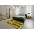 thumbnail image 5 of Ahgly Company Machine Washable Indoor Rectangle Transitional Dark Bronze Brown Area Rugs, 8' x 10', 5 of 7