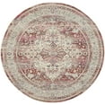 thumbnail image 3 of Nourison Vintage Kashan Persian Red/Ivory 6' x ROUND Area Rug, (6 Round), 3 of 9
