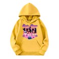 thumbnail image 1 of Moonsky Sudadera con capucha y cordón HUNTRX, estampado de grupo de chicas coreanas, jersey corto, suave y cómodo, top de manga larga para primavera y otoño. Morado 100, 1 of 4