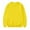 Yellow, variant on Fgnfyis Mens Crewneck Sweatshirt Solid Color Long Sleeve Lightweight Sweatshirt Casual Workout Pullover Shirt Tops Yellow M