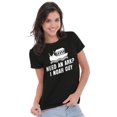 thumbnail image 3 of Need An Ark? Noah Guy | Bible Pun Womens Fitted Plus Size Graphic Tee Brisco Brands 2X, 3 of 5