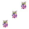 thumbnail image 2 of Destyer Set Scrapbooking Decorating Real Flower Decal Handicraft Filling Pressed Specimen Label for Makeup Phone Use Type 1 Type40 NO40, 2 of 6