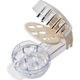 thumbnail image 3 of Cook With Color Cherry Pitter Tool, Handheld Quick-Release Stone Remover for Cherries and Olives, Cream, 3 of 5