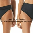 thumbnail image 3 of Coco Reef Womens Ruched Solid Swim Bottom Separates, 3 of 6