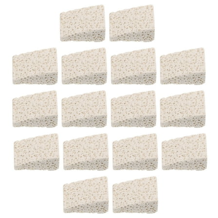 LOLIPPYY 30Pcs Electric Kiln Element Mounting Pad White Ceramic Heating Element Cushion Durable Wear Resistant