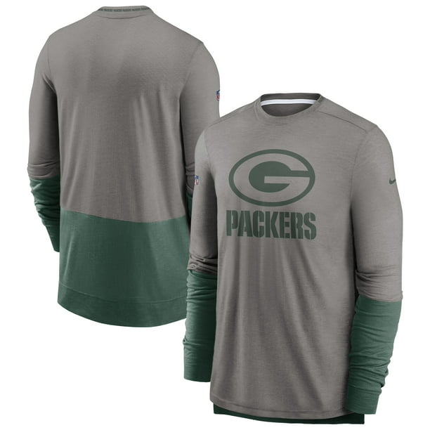 كريم الترطيب البرتقالي Nike Green Bay Packers Logo Long Sleeve T-Shirt Grey كلوي لوف ستوري