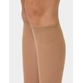 thumbnail image 4 of No nonsense Women's Sheer Knee Highs with Comfort Top 8 Pair Pack, Tan, One Size, 4 of 4