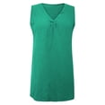 thumbnail image 3 of Women's Tank Tops V Neck Sleeveless Fitting Basic Tank Tops Spring Clothes Trendy Tops, 3 of 4