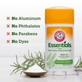 thumbnail image 5 of Arm & Hammer Essentials Deodorant- Fresh Rosemary Lavender- Solid Oval- 2.5oz- Made with Natural Deodorizers- Free From Aluminum, Parabens  Phthalates, 5 of 13