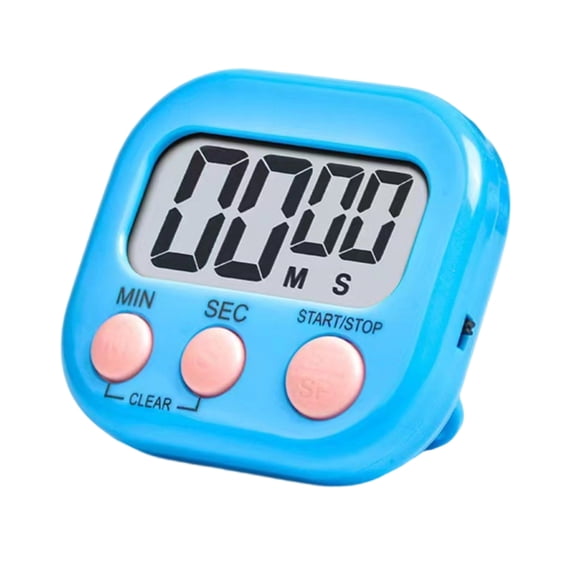 Digital Kitchen Timer, Count Up Countdown Timer With Memory Setting & Loud Alarm, Classroom Timer For Teachers All Ages Cooking Baking Homework Exercise