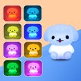 thumbnail image 1 of LED Night Lights for Nursery for Kids - USB Rechargeable Animal Silicone Lamps with Touch Sensor and Remote Control Soft and Cute Color Changing Portable Glow, 1 of 4