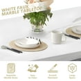 thumbnail image 3 of Counter Height Dining Set for 2, 3 Piece Bar Table Set of 3, Kitchen Dining Set with Back 2 Chairs, Modern PubTable and Stools Set, Small Breakfast Nook Table and Chairs Set, Gray, 3 of 9