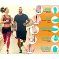 thumbnail image 5 of Orionis 2 Loop Toe Separators | Soft Gel Toe Spacers for Bunion | Hammertoe Straightener | Gently Realigns and Prevents Overlapping of Big Toe, Reduce Plantar Fasciitis | 8 Pieces, 4 Packs (White), 5 of 7