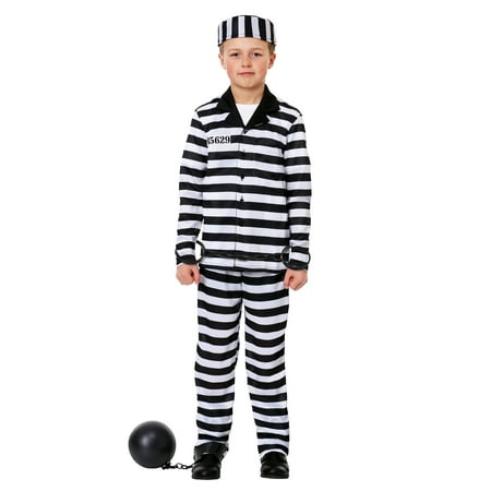 Boy's Jailbird Costume