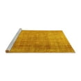 thumbnail image 2 of Ahgly Company Machine Washable Indoor Rectangle Persian Yellow Traditional Area Rugs, 8' x 12', 2 of 4