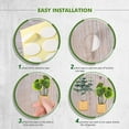 thumbnail image 4 of 8 Pieces Mini Artificial Succulent Plants Decorative Refrigerator Magnets for Shelf Kitchen Counter Office Decor Tiny Miniature Desk Plant Decoration (Wall Hanging or Lay Flat), 4 of 7