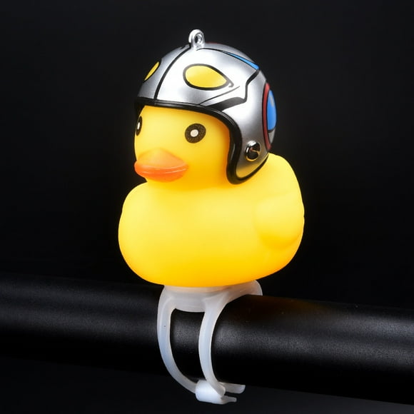 Wind breaking Duck Road Bicycle Bell Little Duck Yellow Duck Helmet Children Riding with Helmet Horn Light