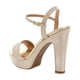 thumbnail image 3 of VIZZANO 6292200 Zapatilla glitter dama tacón plataforma dorado 24, 3 of 5