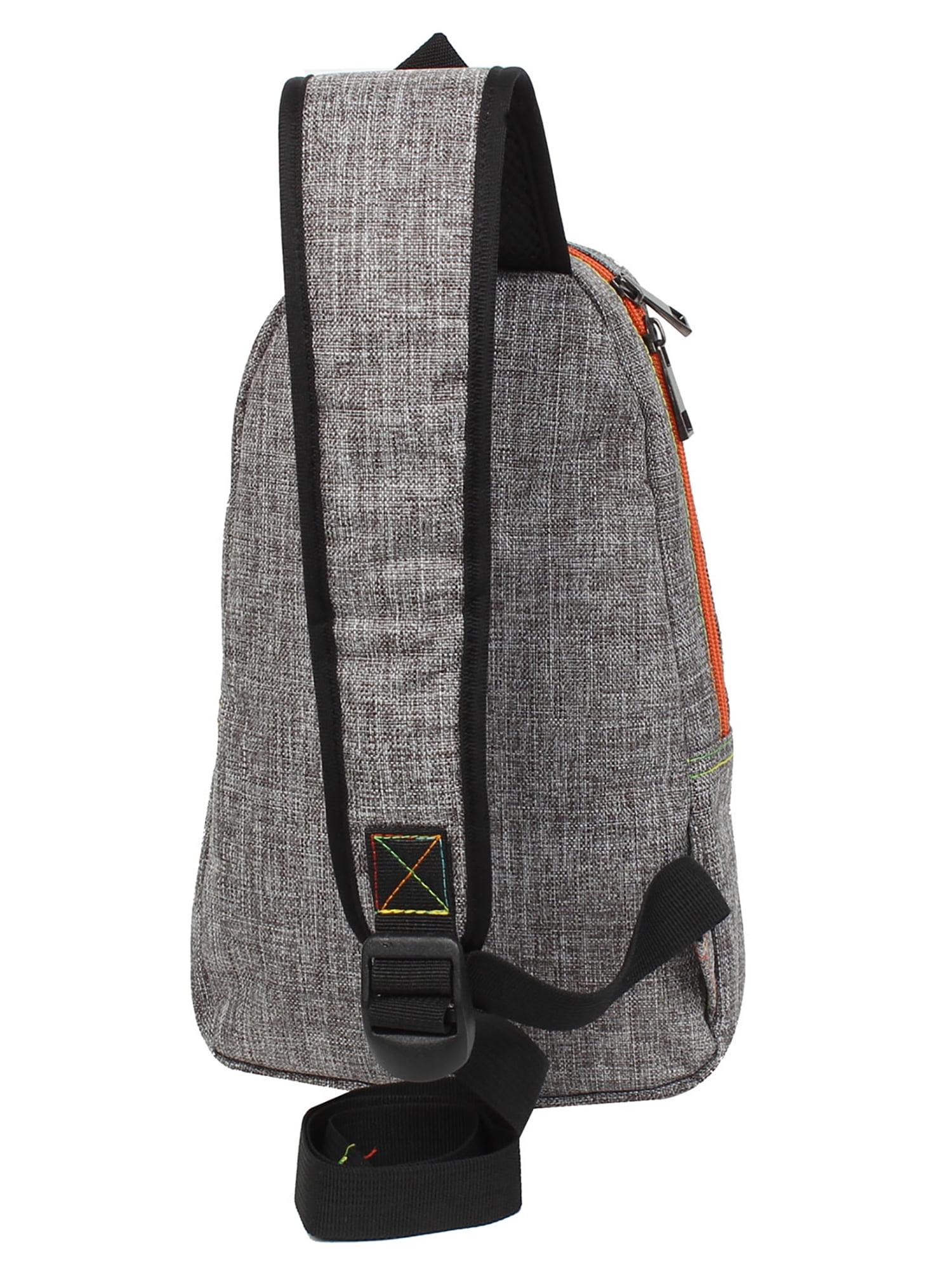 Outdoor Adjustable Strap Unbalance Backpack Cross Shoulder Chest Bag Gray | Walmart Canada