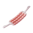 thumbnail image 3 of Milaget Bâton de Massage à Rouleau à 3 Rangées, Mollet Flexible, Masseur Roulant pour Taille, Bras, Corps, Rose, 3 of 9