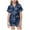 Navy, variant on Teens Boy Pajamas Set Dinosaur Pajamas Button Down Homewear Set Sleepwear Loungewear Set Boys Pjs Size 12-13T Kids Clothes