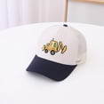 thumbnail image 4 of NIEWTR Kids Cute Fire Truck Embroidered Baseball Caps Boys Girls Adjustable Hat Washed Baseball Hats for Outdoors（Khaki,One Size), 4 of 7