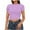 A1-Purple, variant on DJskiyers Womens Short Sleeve T Shirts Basic Summer 2025 Crew Neck Crop Tops Tight Going Out Y2K Trendy Slim Fit Tees