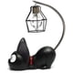 thumbnail image 1 of Lámpara de noche con forma de gato Kiki de resina creativa, adornos decorativos, regalo, lámpara de guardería con forma de gato pequeño, lámpara de noche LED que respira, 1 of 6